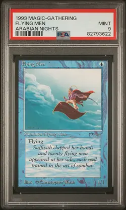 Flying Men - Arabian Nights - MINT - PSA 9. See MTG in Store. - Image 1