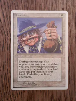 Land Tax MTG Core Set 4th Edition Regular - Image 1