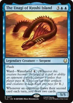 ~ The Unagi of Kyoshi Island ~ NM ~ MTG: Avatar ~ MTG ~ - Image 1
