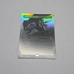 MTG Lightning Greaves Borderless Foil Double Masters NM - Image 1