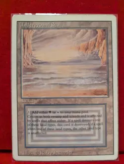 Underground Sea - Revised Edition - Dual Land - Vintage MTG - LP - 1994 - Image 1