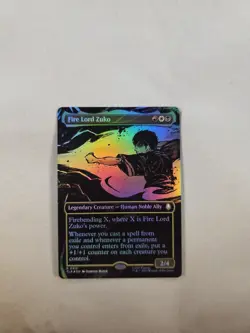 Fire Lord Zuko (Borderless Battle Pose) Avatar: The Last Airbender Foil - Image 1