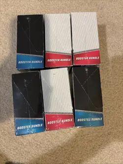 Pokemon TCG Black Bolt x3 and White Flare x3 Booster Bundle Lot of 6 Sealed NEW - Image 5