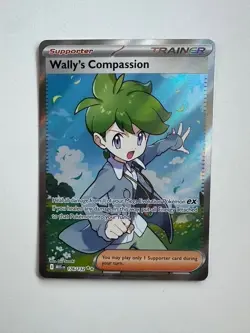 Pokemon Mega Evolutions Wally's Compassion 176/132 Mint - Image 1