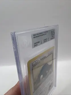 2000 Pokemon Gym Heroes 1st Edition Rocket's Snorlax #33/132 Beckett 8.5 NM-MT+ - Image 5
