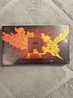 POKEMON TCG TEAM ROCKET'S MOLTRES UPC Ultra Premium Collection Sealed IN HAND - Image 1