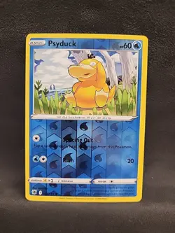 Psyduck 028/189 Sword And Shield Astral Radiance Reverse Holo Pokemon - Image 1