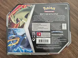 Pokemon TCG V Strikers Tin Sealed Pack - Empoleon V - Image 2