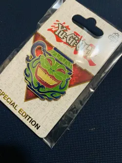 Yugioh Pot Of Greed Enamel Pin - Special Edition KONAMI Pin Club - SEALED New - Image 3