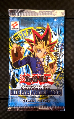 Yu-Gi-Oh! Legend of Blue Eyes White Dragon Booster Pack x1 - 2002 American LOB - Image 1