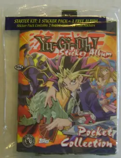 Yu-Gi-Oh!, Pocket Collection, Sticker Album, Factory Sealed, 1996 Edition (3) - Image 1