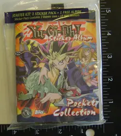 Yu-Gi-Oh!, Pocket Collection, Sticker Album, Factory Sealed, 1996 Edition (3) - Image 3