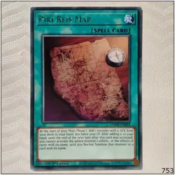 Piri Reis Map - AMDE-EN059 - Rare 1st Edition Yugioh - Image 1