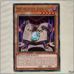 Impcantation Bookstone - WISU-EN049 - Rare 1st Edition Yugioh - Image 1