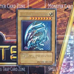 1x Blue-Eyes White Dragon - Ultra Rare - SDK-001 - Unlimited - HP - Image 1