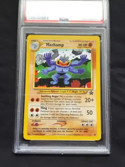 Pokemon Cards: Wizards Black Star Promo: Machamp 43 PSA 9 - Image 2