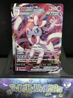Pokemon Card Sylveon VMAX 075/203 Evolving Skies Ultra Rare Near Mint - Image 1