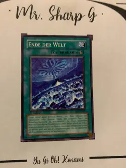 ENDE DER WELT - 1. AUFLAGE SOI-DE046 DEUTSCH Yu-Gi-Oh! CARD COMMON KONAMI - Image 2
