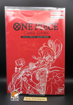Premium Card Collection Film Red Edition Japaneae One Piece Card Game Uta 2022 - Image 1