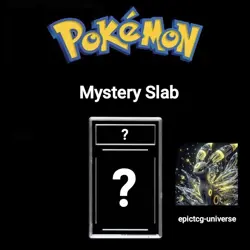 Pokemon Mystery Slab Box?(1x Pokemon Grading Card + 2x Pokemon Booster OVP??) - Image 1