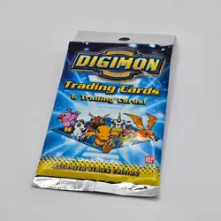 Digimon Cards Animated Series 1 Booster Pack Sealed New English Bandai 2000 - Image 1