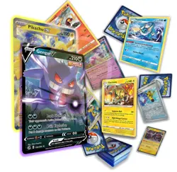 200 Pokemon Cards Bulk Lot 2x Ultra Rare V 24 Rares & Shiny Holo Amazing Gift! - Image 2