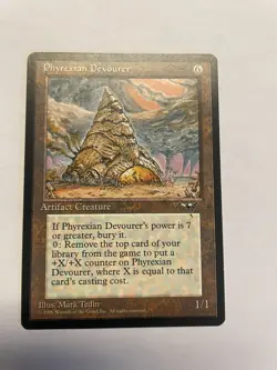 Phyrexian Devourer Alliances Regular Don't miss out Mint on this one beauty!!! - Image 1