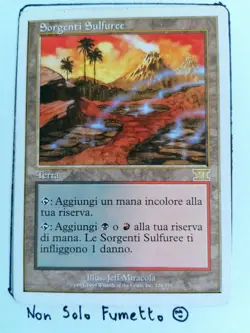 MTG SULFUROUS SPRINGS - VI - SORGENTI SULFUREE - NEAR MINT - ITALIANO - Image 1