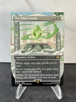 Final Fantasy MTG Magic the Wind Crystal Borderless #330 Card Regular Rare - Image 1
