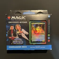 Magic - MTG - DR WHO Commander Deck | Paradox Power | *New/Sealed* - Image 1