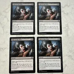 Magic the Gathering Alms Of The Vein Play Set Of 4 - Image 1