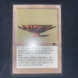 English - MTG Golgothian Sylex - LP - Vintage, Reserved List - Antiquities - Image 1