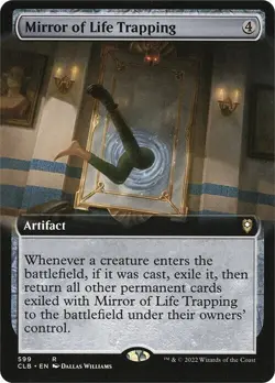 Mirror of Life Trapping (Extended Art) 599 - Battle for Baldur's Gate - MTG - NM - Image 1