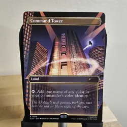 MTG Command Tower (1989) *Non-Foil* Secret Lair: Spider-Man MT/NM Free Ship - Image 1