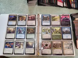 8 Pages of MODERN Magic Cards Collection in Binder. And 1,000+ Bulk Lot - Image 3