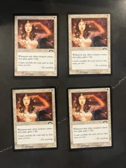 4x Soul Warden x4 - Exodus - MTG Magic - MP Playset - Image 1
