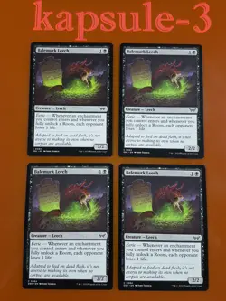 4x Balemurk Leech | Duskmourn: House of Horror | MTG Magic Cards - Image 1