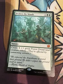 Magic The Gathering Awaken The Woods Sorcery 170/287 - Image 1