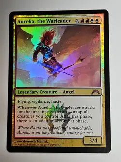 MTG - Aurelia, the Warleader - Foil - Gatecrash Magic The Gathering - Image 1