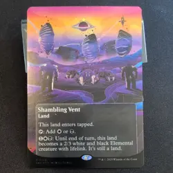 Shambling Vent Borderless Galaxy Foil - EOS 0173 - NM - MTG Magic - Image 3