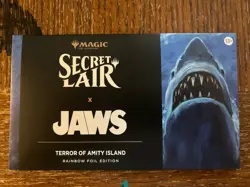 Secret Lair x JAWS: Terror of Amity Island FOIL Edition SHIPS TODAY - Image 1