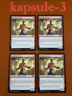 4x Bloodlust Inciter | Foundations Jumpstart | MTG Magic Cards - Image 1