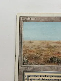 Scrubland Revised DMG Reserved List Orzhov Dual Land MTG Magic The Gathering - Image 3