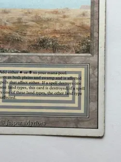 Scrubland Revised DMG Reserved List Orzhov Dual Land MTG Magic The Gathering - Image 5