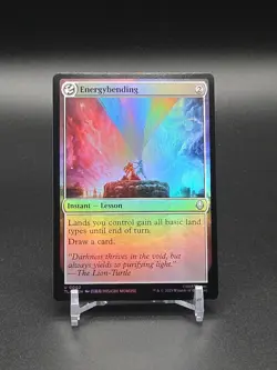 NM Foil Energybending, MTG, Avatar: The Last Airbender, Magic the Gathering, 2 - Image 1