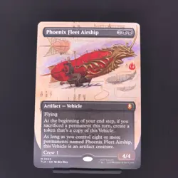 Phoenix Fleet Airship NM Regular (Borderless) #323 MTG Avatar The Last Airbender - Image 1