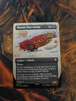 Phoenix Fleet Airship NM Regular (Borderless) #323 MTG Avatar The Last Airbender - Image 1