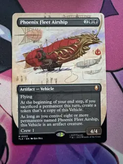 Phoenix Fleet Airship (Borderless) #0323 MTG Avatar: The Last Airbender Magic - Image 1