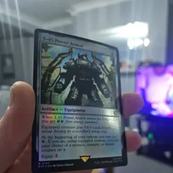 T-45 Power Armor Foil MtG Fallout 0145 Magic the Gathering Card - Image 3
