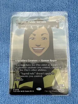 MTG Avatar M 0018 Joo Dee, Public Servant (Borderless FOIL) Mythic - Image 3